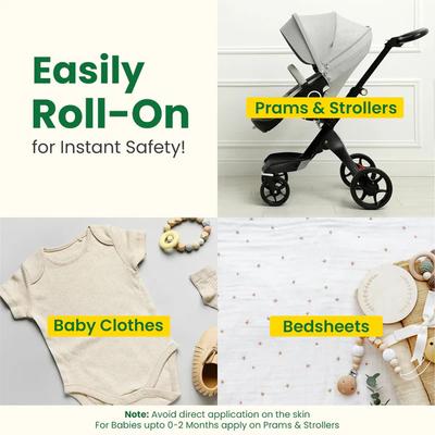 Mother Sparsh Anti Insect Fabric Roll-On 12 ml - Mosquito Repellent