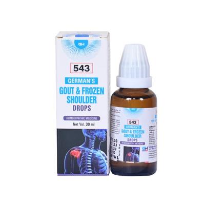 German's 543 Gout & Frozen Shoulder Drops 30 ml - Homeopathic Drops