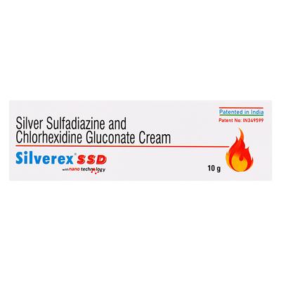 SILVEREX SSD Cream 10gm - Skin Infections-Toa