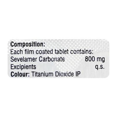 SIVEL 800 Tablet 10's - Kidney Disease/Stones-Oth