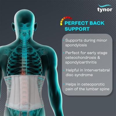 Tynor Lumbo Sacral Belt (XL) (A 05) - Abdomen/Neck/Arm/Elbow Supports