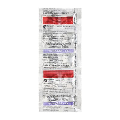 Torkast FX Tablet 10'S - Allergies-Ant