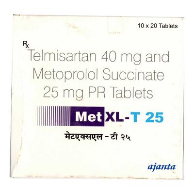 MET XL T 25 Tablet 20's - Hypertension-Ana