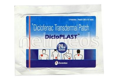 Dicloplast 100mg Patch 3'S - Pain relief-Nsa