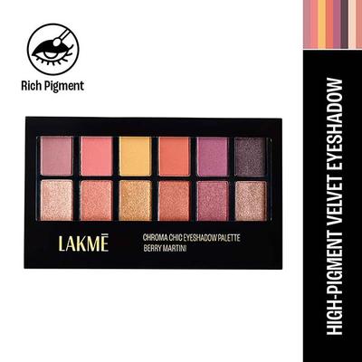 Lakme Absolute Spotlight Eye Shadow Palette Sundowner 12 gm - Eyeliners
