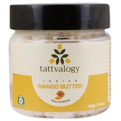 Tattvalogy Indian Mango Butter Raw Unprocessed & Unrefined 50 gm - Body Butter
