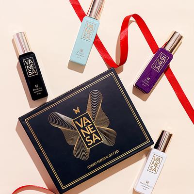 Vanesa Luxury Gift Set for Women - 20ml each 4's - Women Perfumes (Edt/Edp)