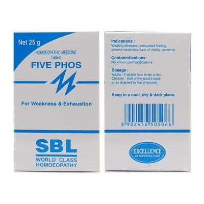 SBL Five Phos Tablet 25 gm - Speciality Medicine