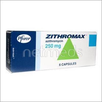 Zithromax 250mg Capsule 6'S - Bacterial Infections-Mac