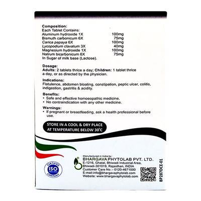 Bhargava Gas Off Tablet 10's - Speciality Medicine