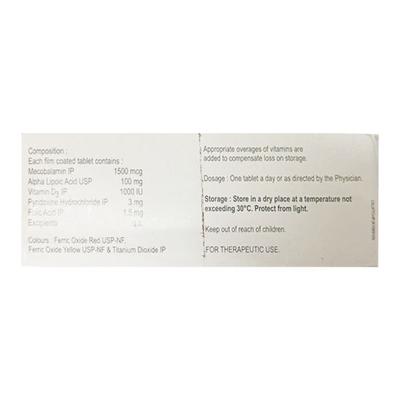 Nurokind D3 Tablet 10'S - Supplements-Vam