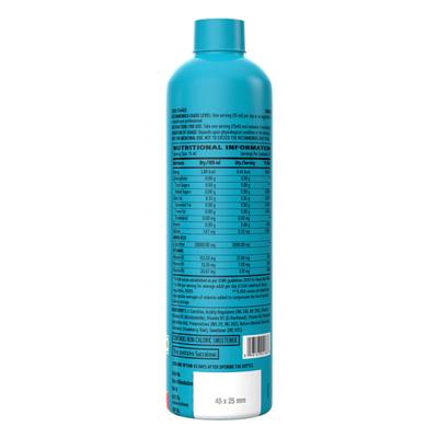 GNC Total Lean Triple Strength L - Carnitine Liquid - Strawberry Kiwi 450 ml - Weight Loss