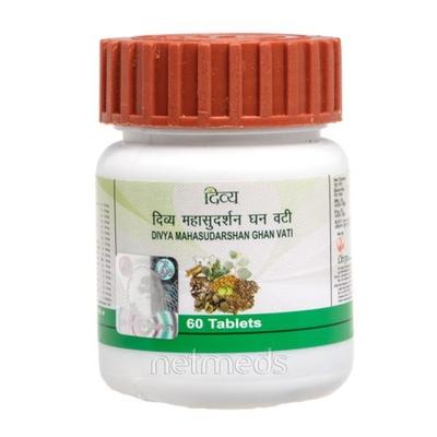 Patanjali Divya Mahasudarshan Ghan Vati Tablets 60's - Pain Relief (Ayush)