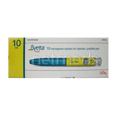 Byetta 10mcg prefilled pen 1's - Diabetes-Ant