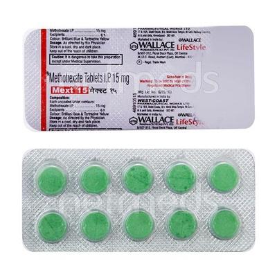 Mext 15mg Tablet 10'S - Cancer Oncology-Cyt