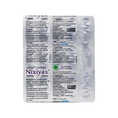 Nixiyax Capsule 15'S - Supplements-Sup