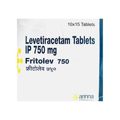 FRITOLEV 750 Tablet 15's - Epilepsy/Convulsion-Ant