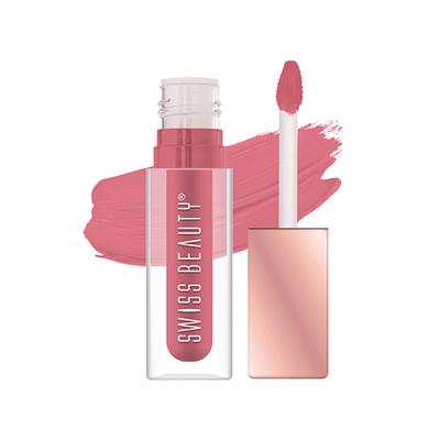 Swiss Beauty Hold Me Matte Liquid Lipstick (Squeeze Me Pink) 4.5 ml - Liquid Lipsticks