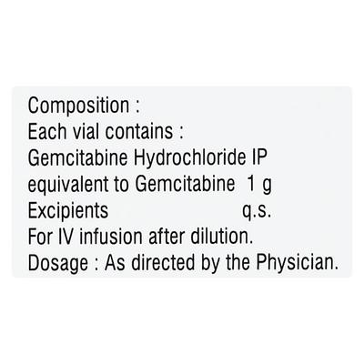 Citafine 1000mg Injection 1'S - Cancer Oncology-Tar