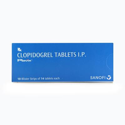 Plavix 75mg Tablet 14'S - Blood Clot-Ant