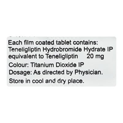 Tenlimac 20mg Tablet 10'S - Diabetes-Ant