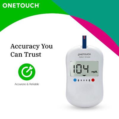 OneTouch Select Blood Glucose Test Strip 25's - Blood Glucose Monitors/Test Strips