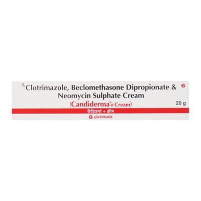 Candiderma + Cream 20gm - Skin Infections-Toc