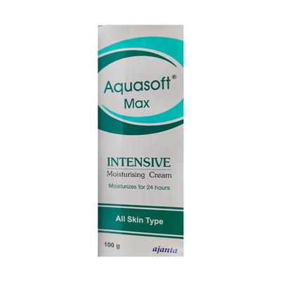 AQUASOFT MAX NEW INTENSIVE MOISTURISING Cream 100gm - Dry Skin-Emo