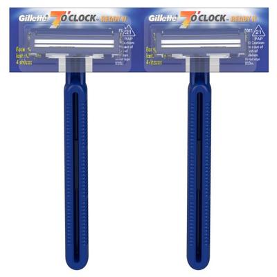 Gillette 7 'o' Clock Ready II Disposable Razor - Razors & Cartridges