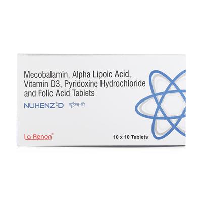 NUHENZ D Tablet 10's - Supplements-Vam