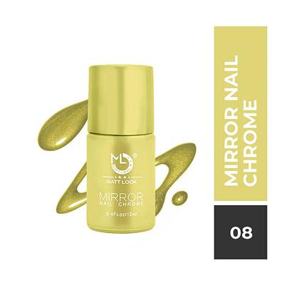 Matt Look Like Mirror Nail Chrome, NP-05-B-Gold 12ml - Nail Polish