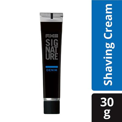 Axe Denim Lather Shaving Cream Sensitive 30 gm - Shaving Creams