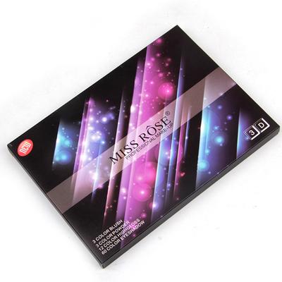 Miss Rose All in one Make - Up Kit with 60 Eyeshadows 12 Lipsticks3 Blushers and 3 Compacts 7001 - 015Y 20 gm - Compact Powder
