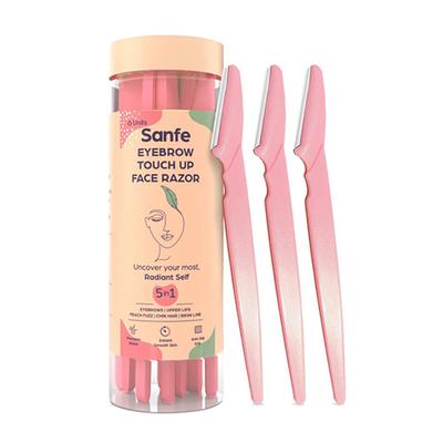 Sanfe Eyebrow touch up Hair Removing Face Razor for women (Pack of 6) 1's - Hair Removal Accessories