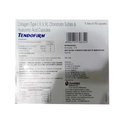 Tendofirm Capsule 15'S - Arthritis-Dis