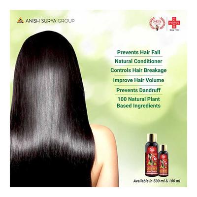 Kesh Nikhar Shikakai Herbal Shampoo 500ml + Kesh Nikhar Soap 100 gm - Hair Oils