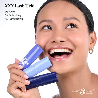 Gush Beauty Xxx Lashes Trio-Black Out 18 gm - Mascaras