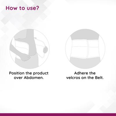 Flamingo Abdominal Belt Post Pregnancy (OC2520) (XXXL) 1's - Abdomen/Neck/Arm/Elbow Supports