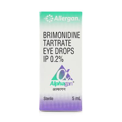 ALPHAGAN Eye Drops 5ml - Glaucoma-Ant