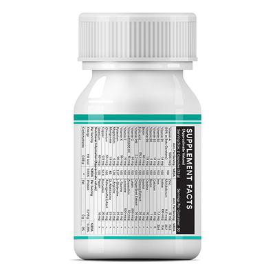 Inlife Multivitamin & Minerals Capsule - Men 60's - Multi-Vitamins
