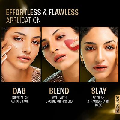 Lakme Xtraordin-airy Mattereal Mousse Foundation, 04 Golden Light 25gm - Foundation