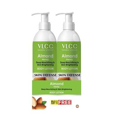 VLCC Almond Honey Deep Nourishing Skin Brightening Body Lotion 350ml each 2's - Lotions & Creams