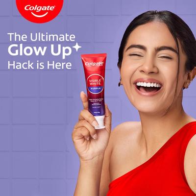 Colgate Visible White Purple Toothpaste 100 g + 20 g - Toothpaste