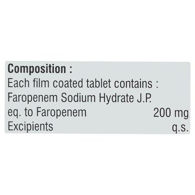 FAROART 200 Tablet 6's - Bacterial Infections-OBL