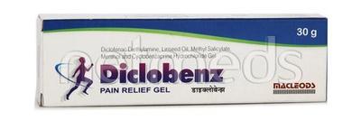 Diclobenz Gel 30gm - Pain relief-Nsa