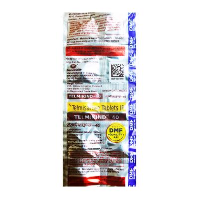 Telmikind 40mg Tablet 10'S - Hypertension-Ang