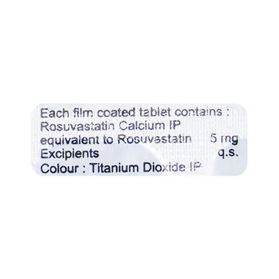 Zyrova 5mg Tablet 10'S - High Cholesterol-Dys