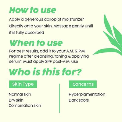 Plix The Plant Fix Pineapple Smoothie Moisturiser For Hyperpigmentation & Dark Spot Removal Unisex 30 gm - Face Moisturizers