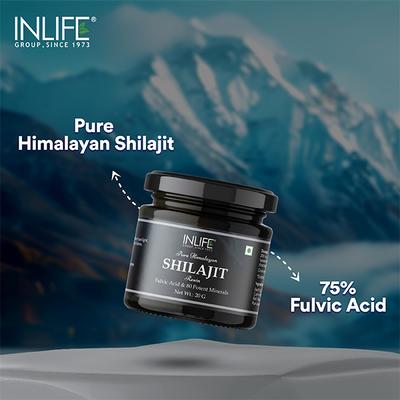 INLIFE Shilajit Resin 20 gm - Sexual Care