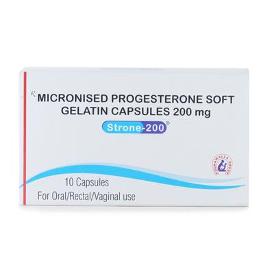 Strone 200mg Capsule 10'S - Hormonal Therapy-Oes